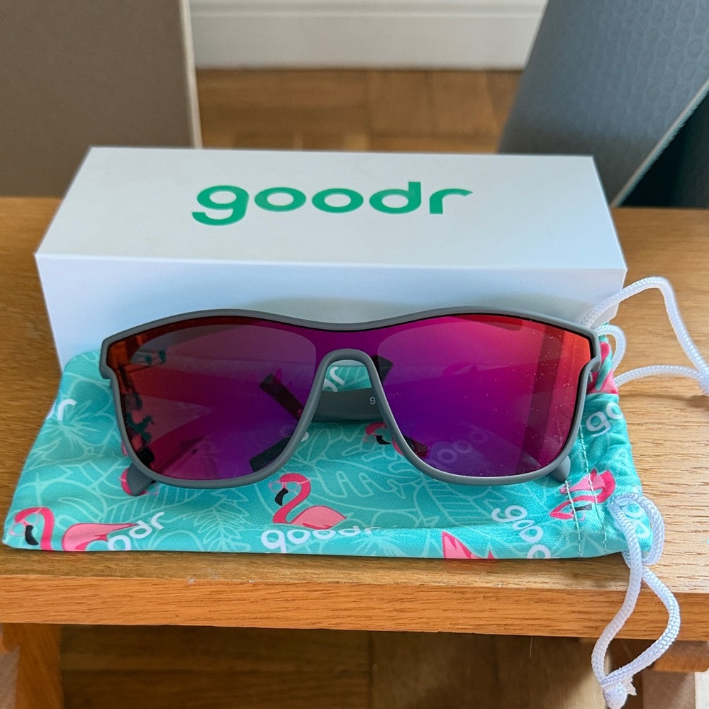 Goodr Black and Pink Sunglasses